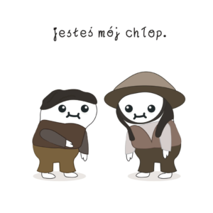 Kartka - Jesteś mój chłop